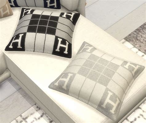 hermes blue pillow|hermes pillow sims 4.